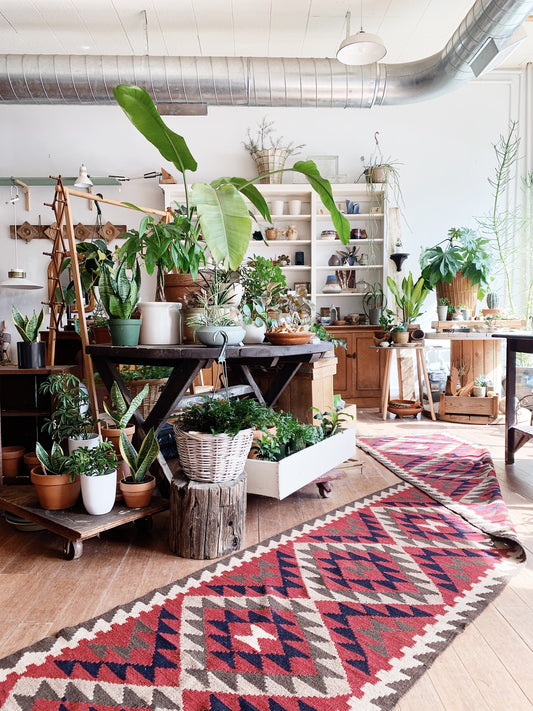 Vintage Turkish Kilim Runner