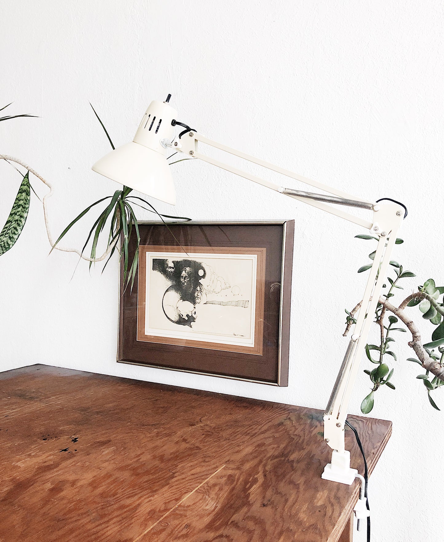 Vintage Handmade Drafting Table