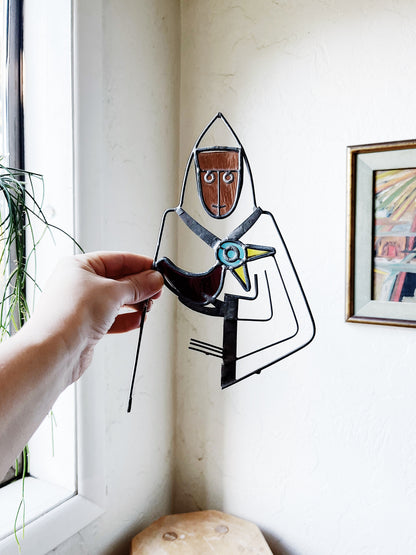 Vintage Stained Glass Art