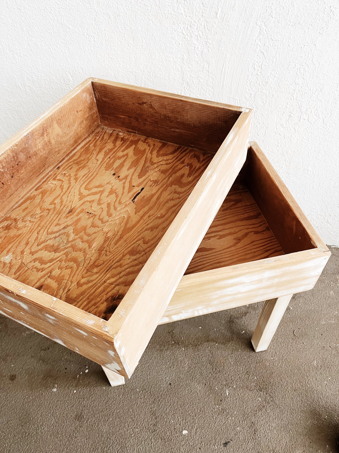 Handmade Craft Mod Box Table