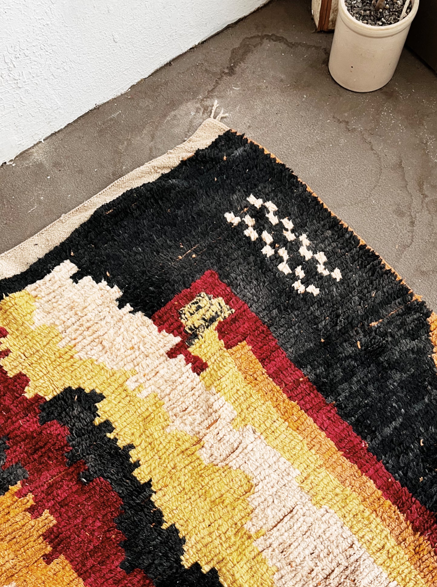 Vintage Moroccan Berber Rug