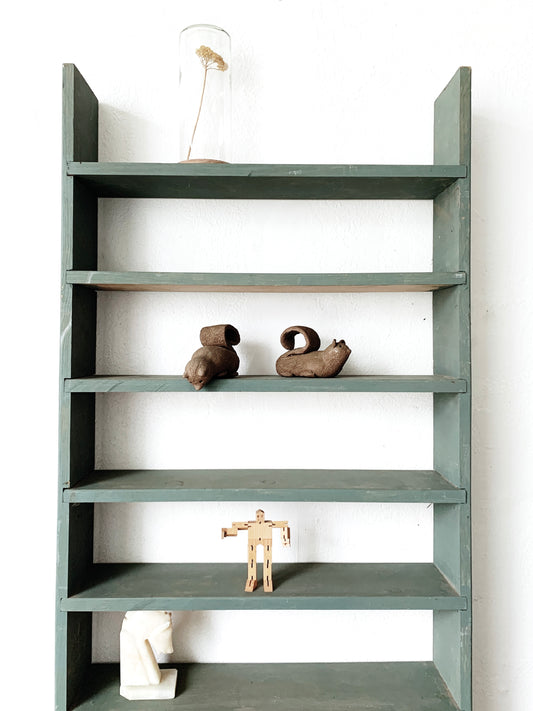 Vintage Handmade Skinny Wood Shelf