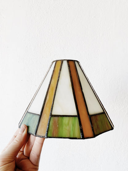 Vintage Stained Glass Shade