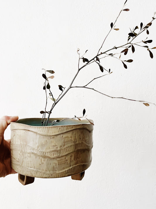 Vintage Japanese Ikebana Planter