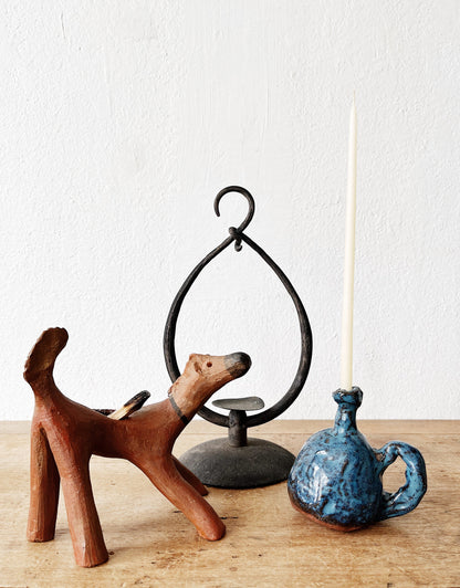 Handmade Folk Art Ceramic Animal