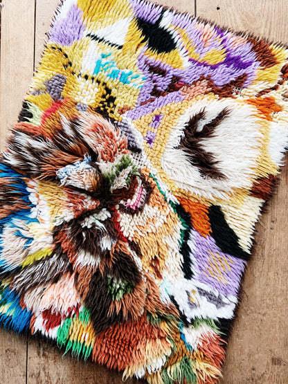 Vintage Latch Shag Rug