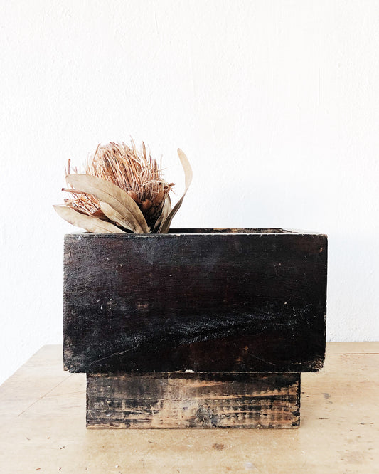 Primitive Wood Planter