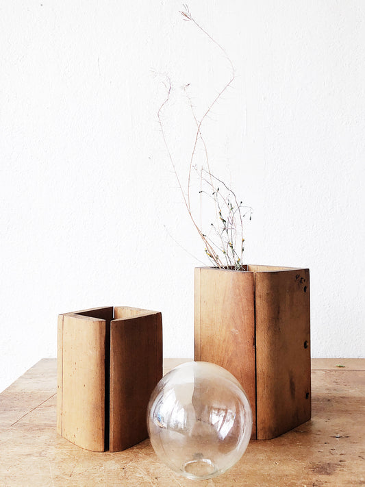 Primitive Wood Butter Mould