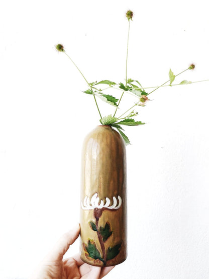 Vintage Art Pottery Vase