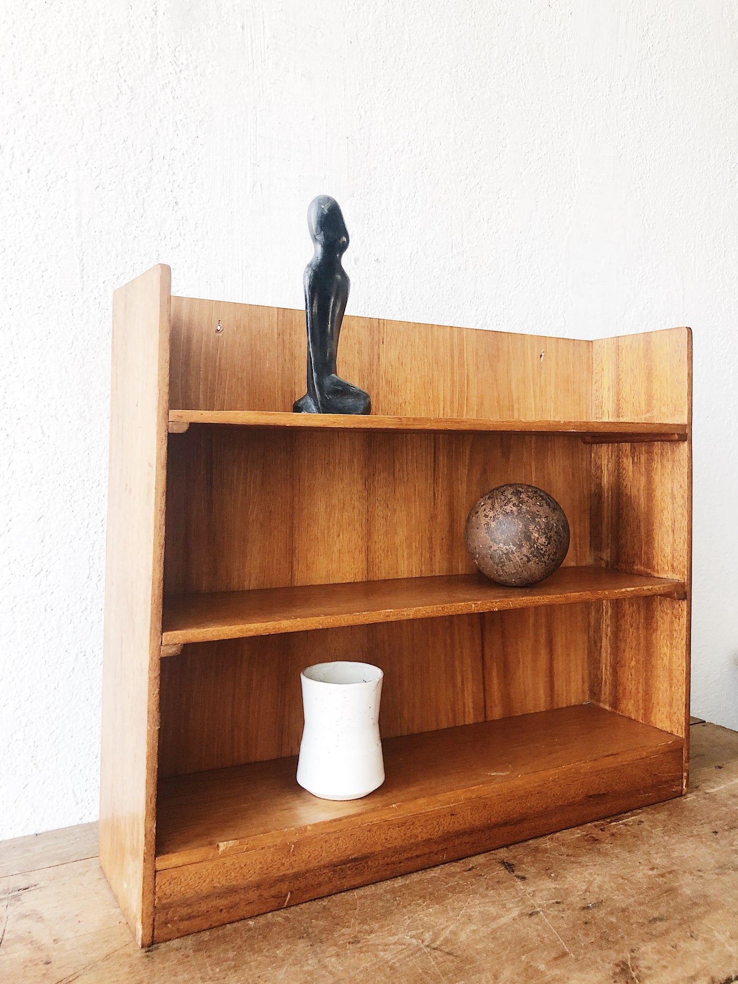 Vintage Teak Wood Shelf