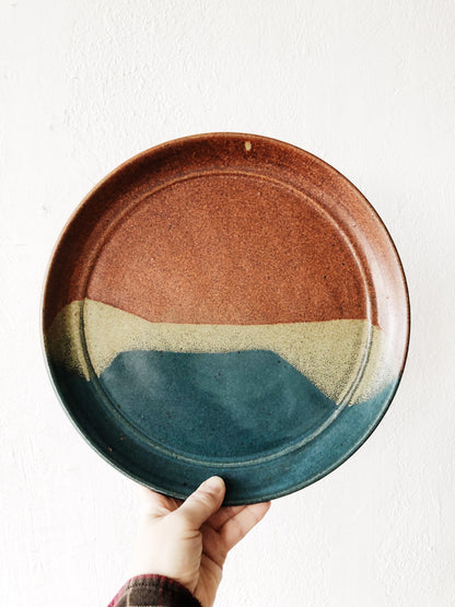 Vintage Handmade Platter