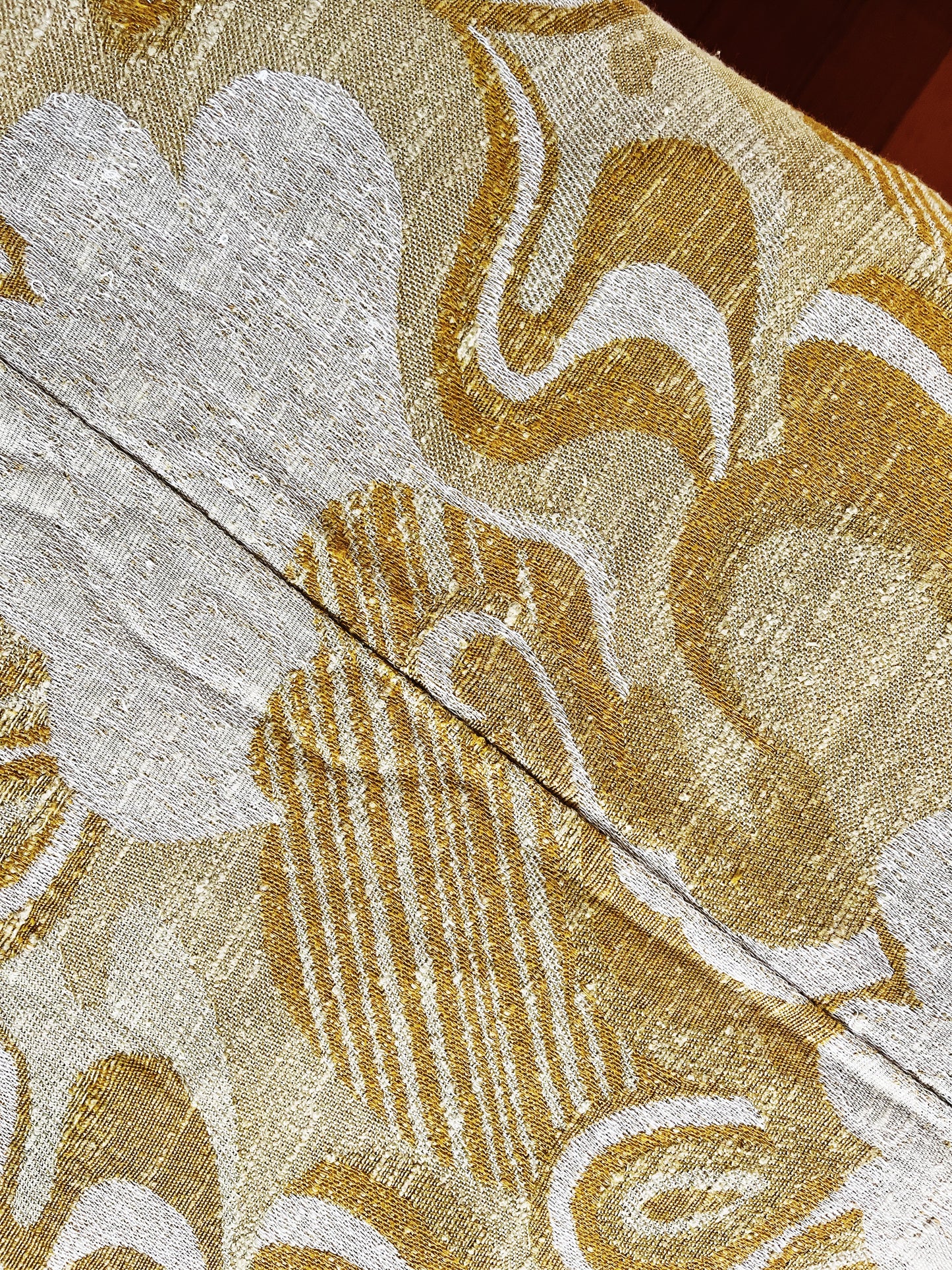 Vintage Jacquard Bedspread