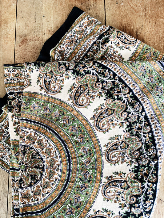 Vintage Cotton Mandala Tapestry