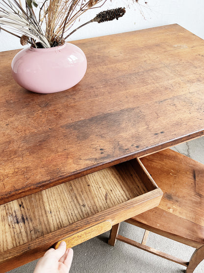 Vintage Library Table