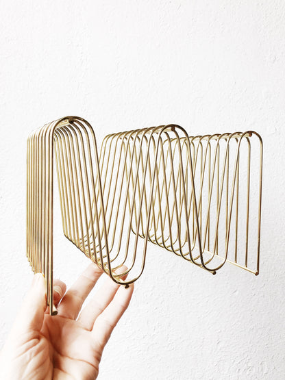 Vintage Goldtone Rack