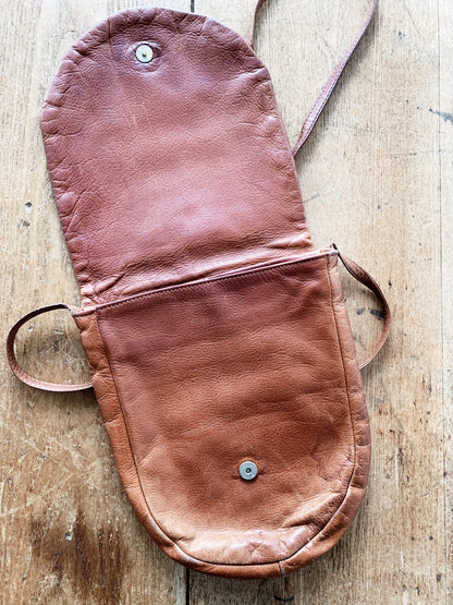 Vintage J. Duseu Leather Cross Body Purse