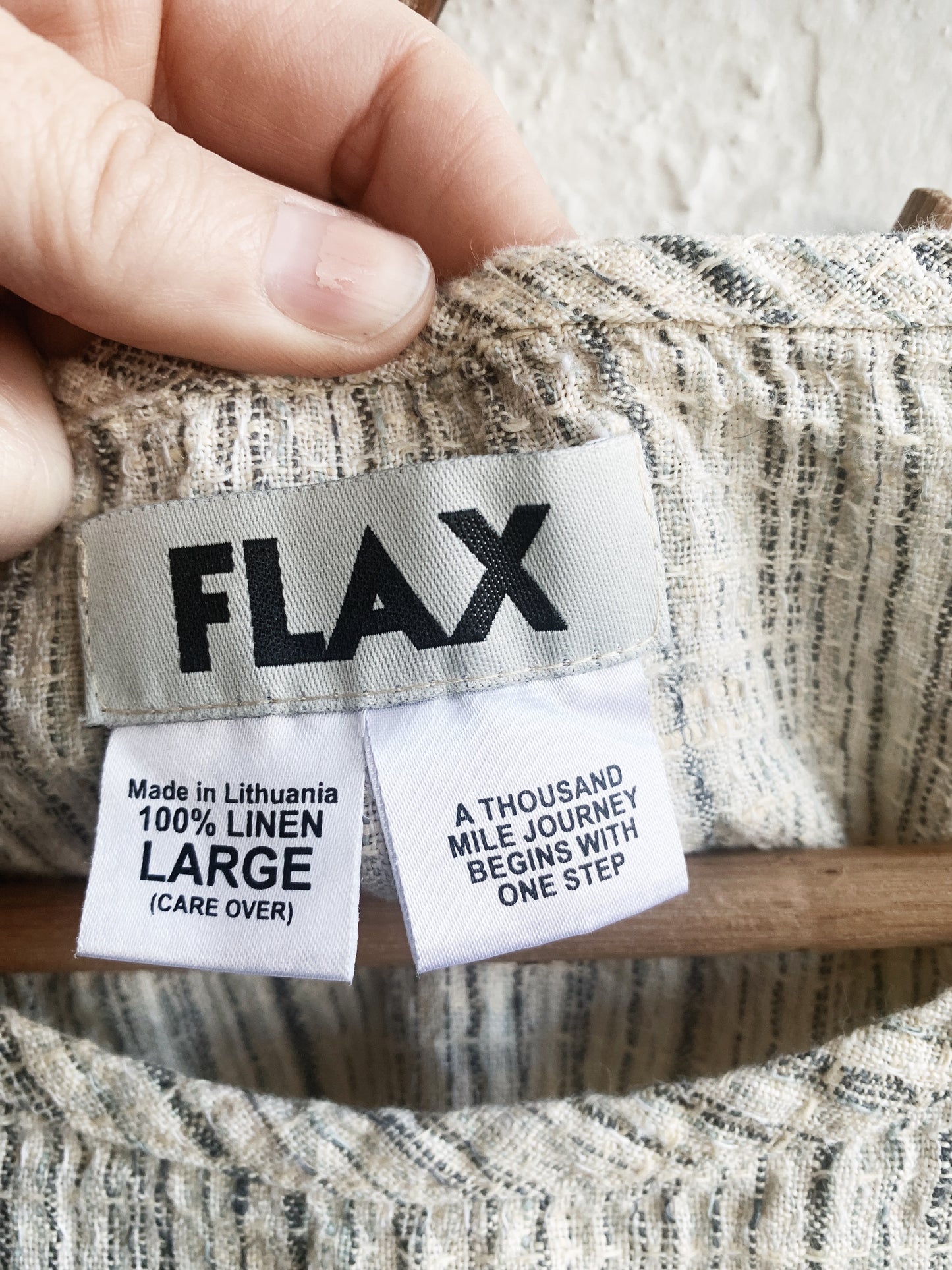FLAX Boxy Linen Tank