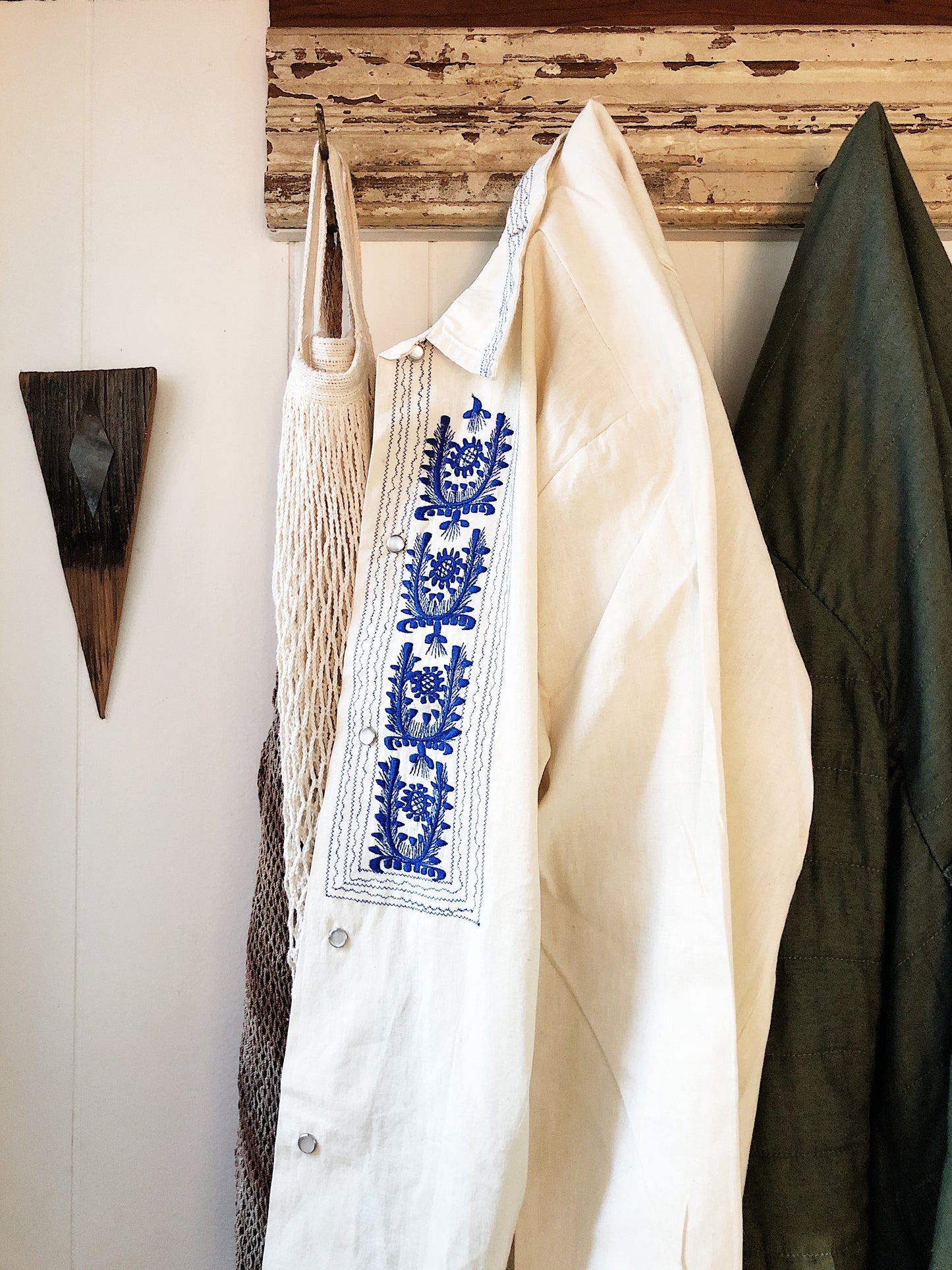 Vintage Mexican Tuxedo Shirt