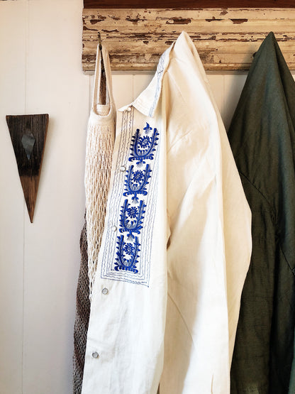 Vintage Mexican Tuxedo Shirt