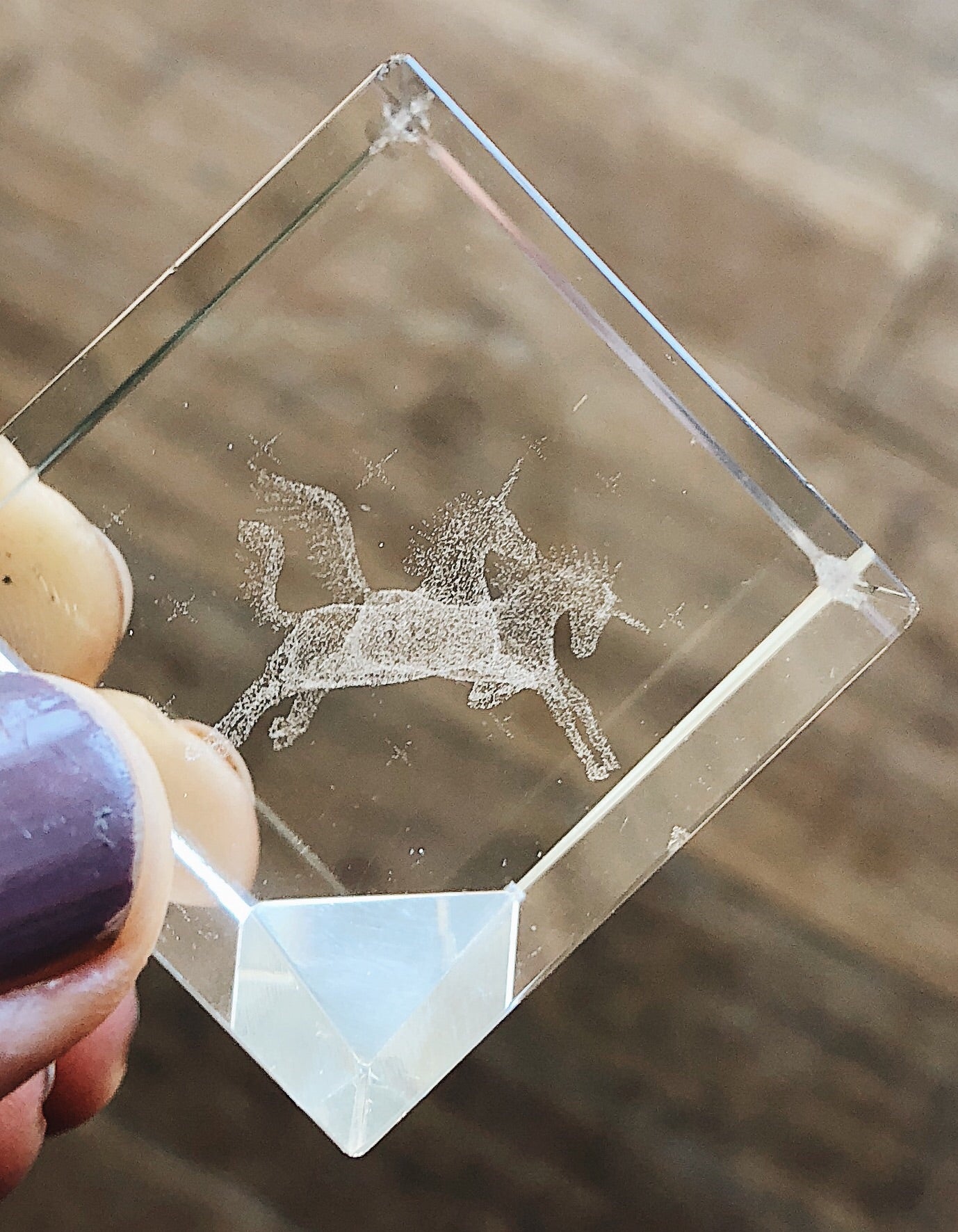Magical Vintage Unicorn Crystal