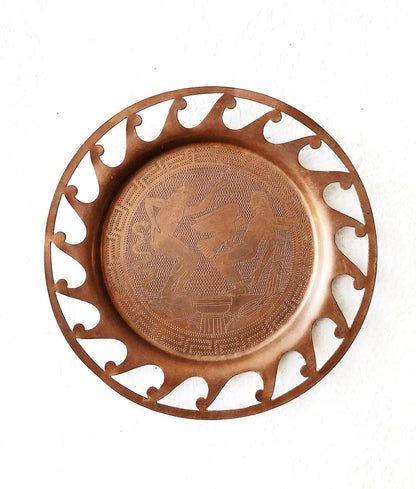 Handmade Copper Pictorial Plate