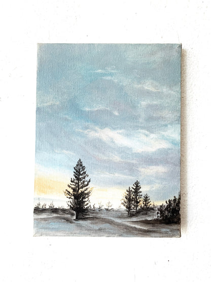 Vintage Landscape Painting