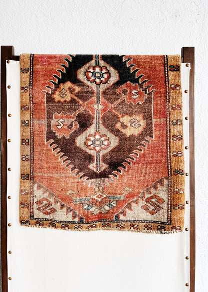Vintage Turkish Mini Rug