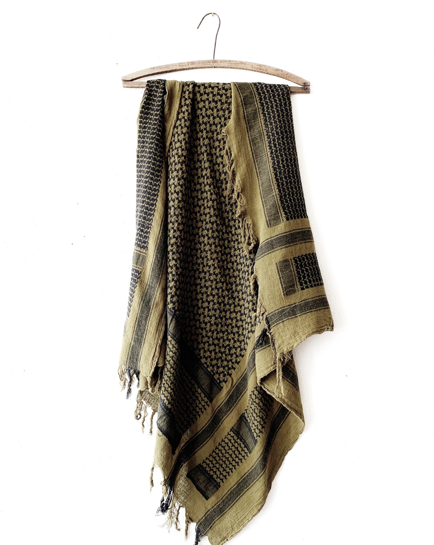 Large Square Cotton Shawl / Scarf