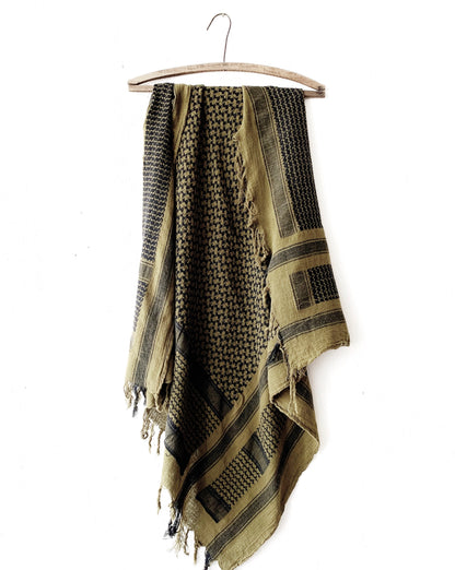 Large Square Cotton Shawl / Scarf