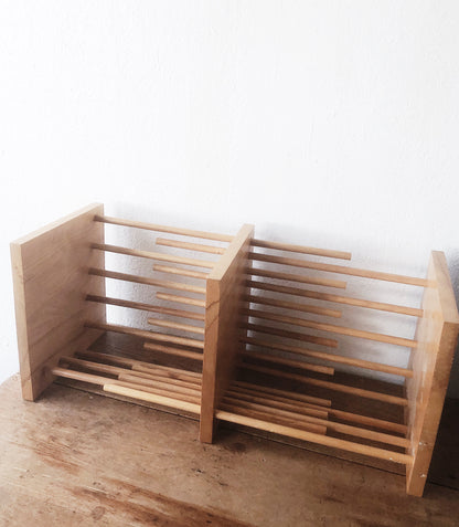 Vintage Expanding Book Rack or Shelf