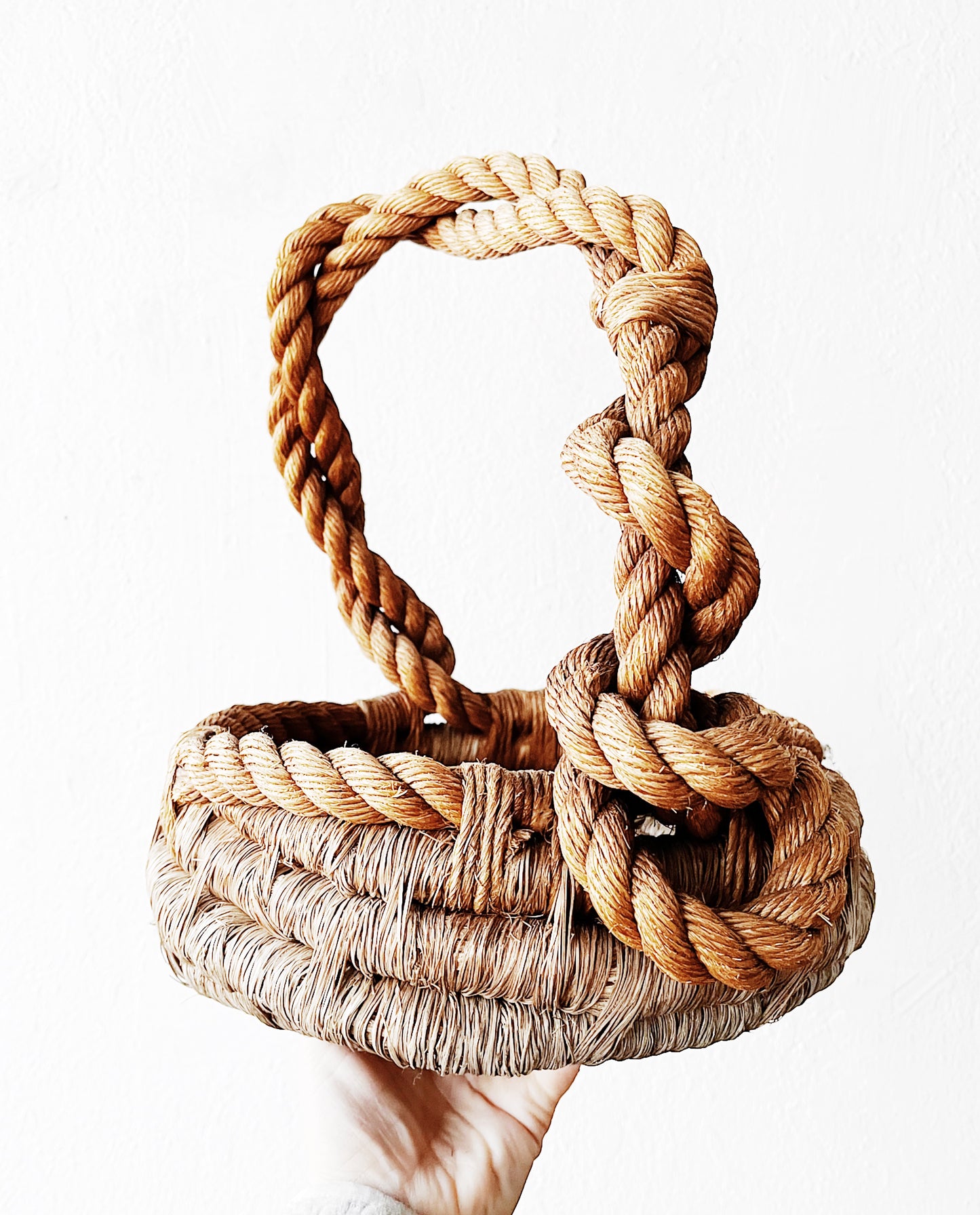 Twisted Rope Basket