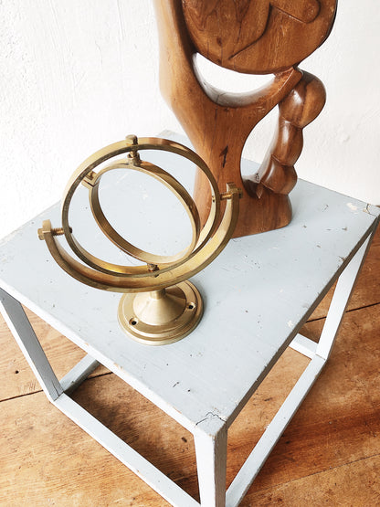 Vintage Open Square Plant Stand