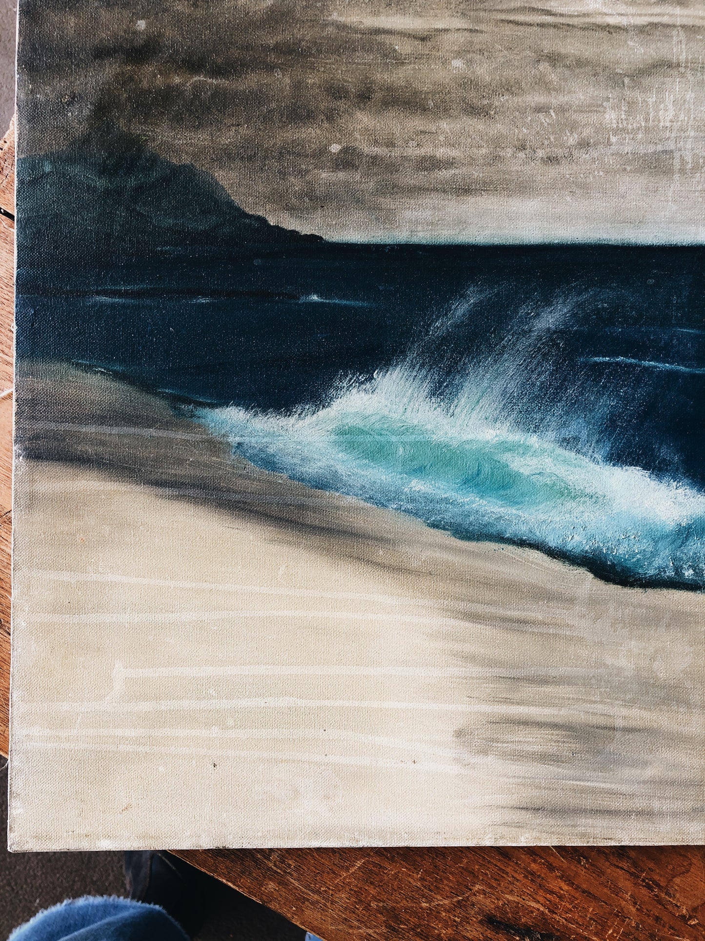Vintage Wave Painting