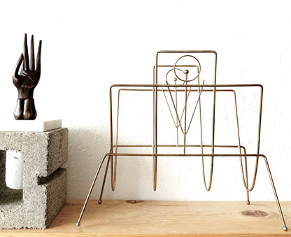Mid Century Metal Rack
