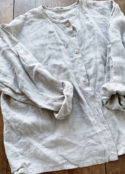 California Made Linen Button Up
