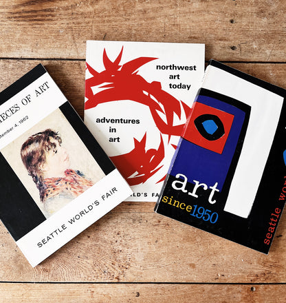 Vintage Seattle World’s Fair Art Book Set