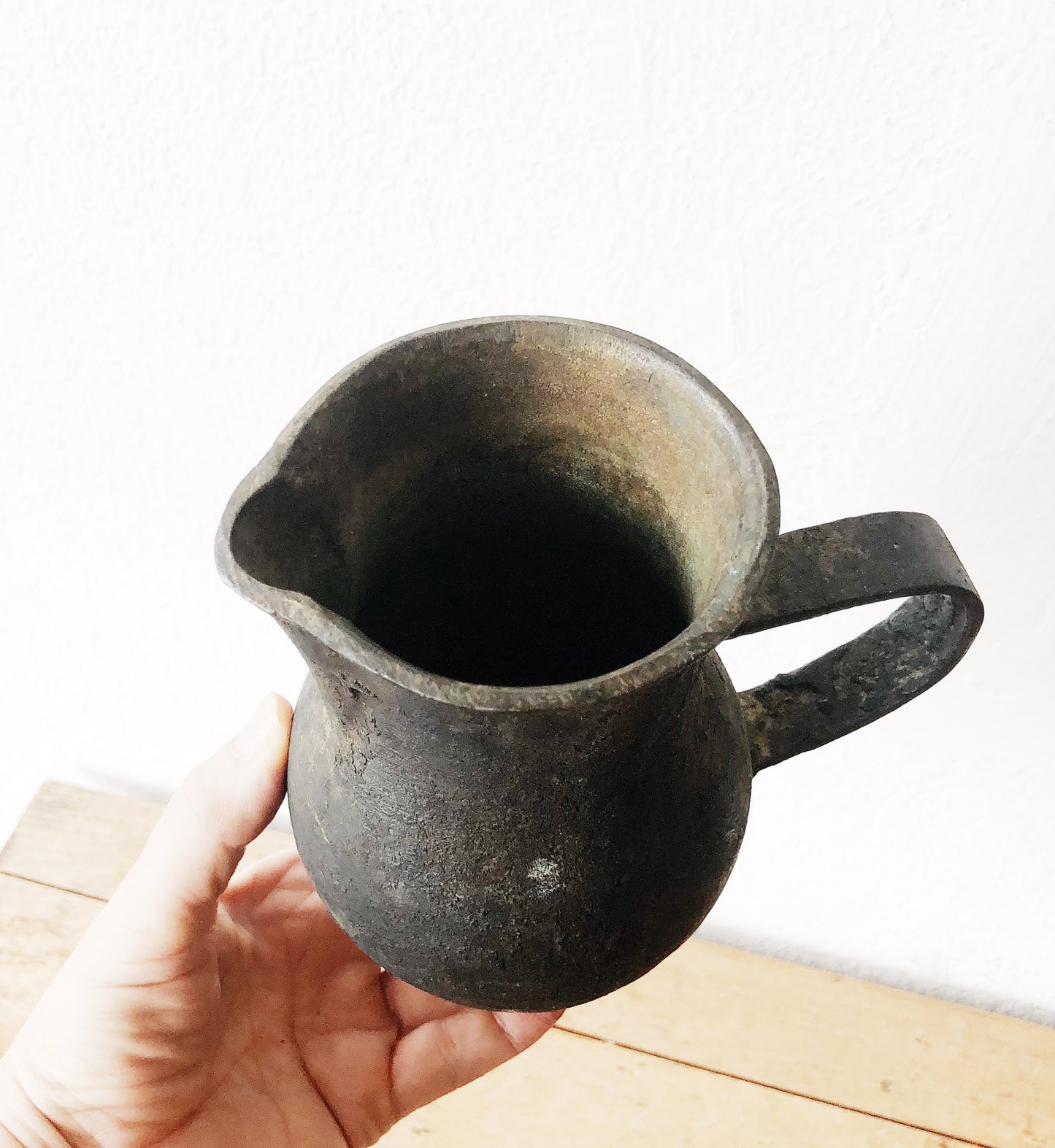 Vintage Iron Pitcher