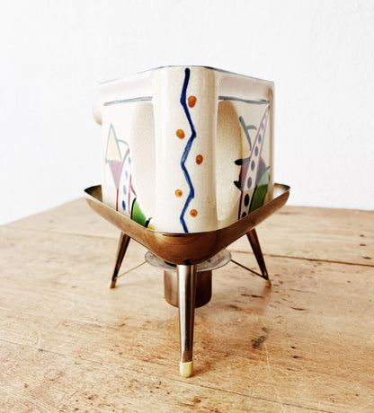 Mid Century Japanese Teapot and Stand