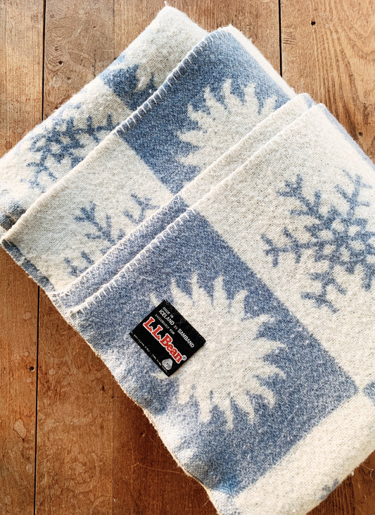 Vintage Samband for LL Bean Wool Blanket