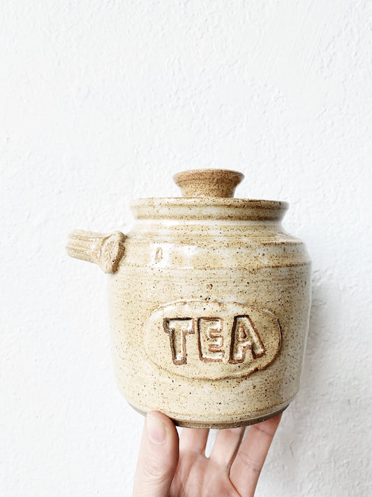 Vintage Ceramic Tea Jar