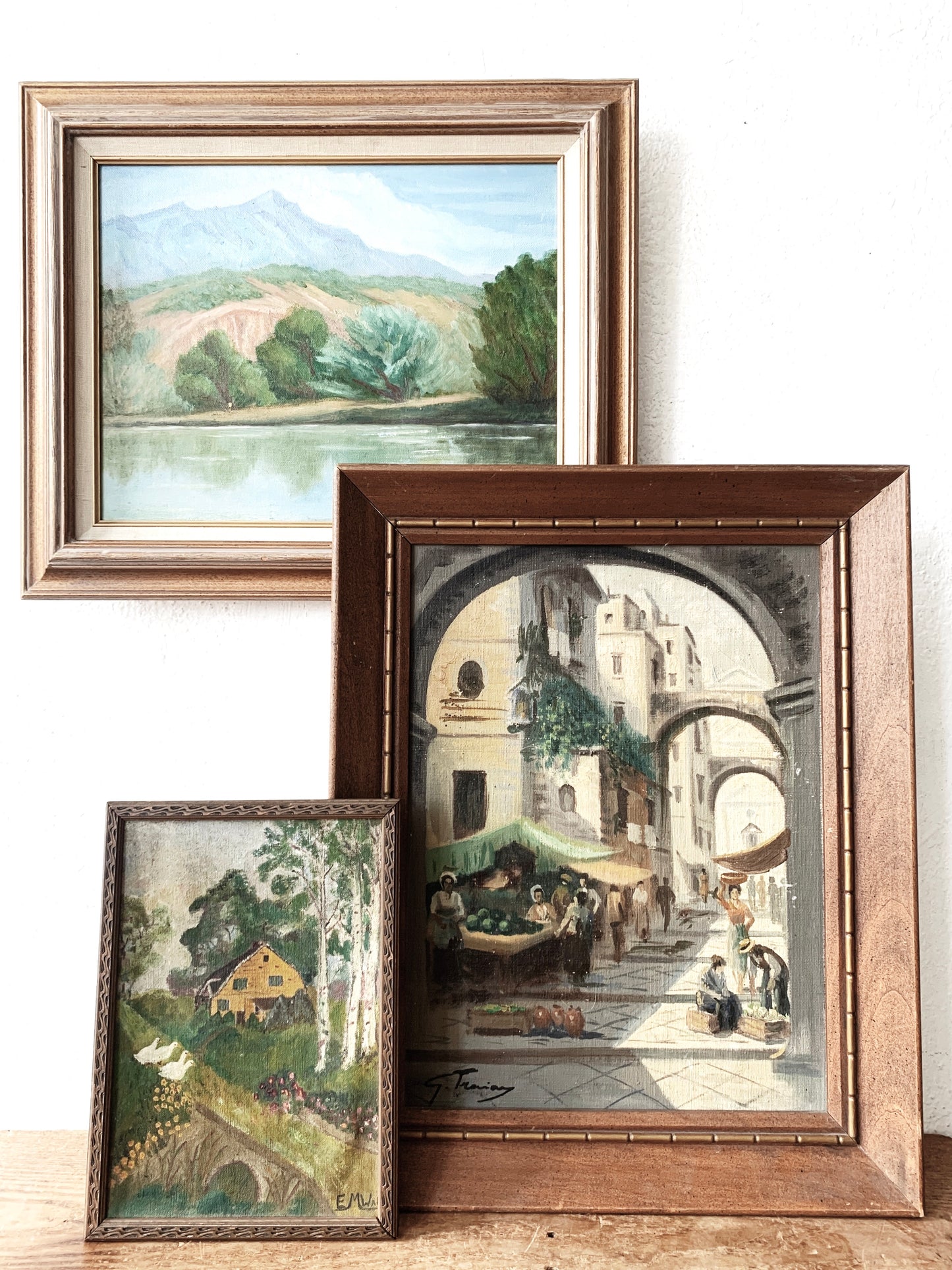 Vintage Framed Painting