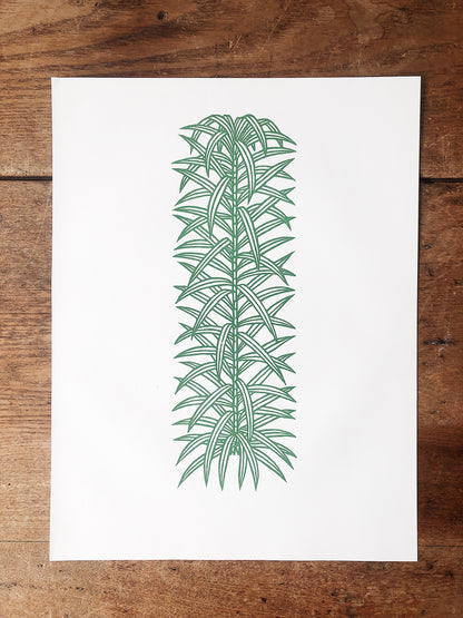 Vintage Czechoslovakian Wood Cut