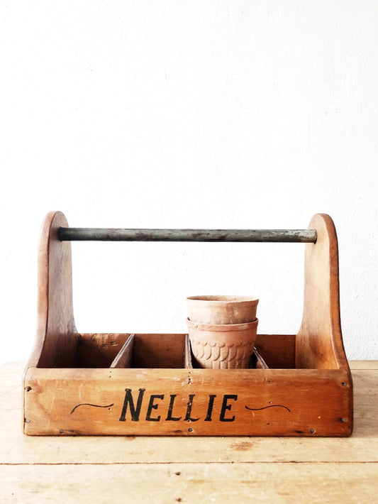 Vintage Wood Caddy