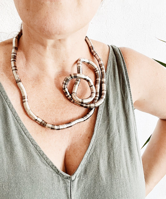 Vintage Coil Necklace