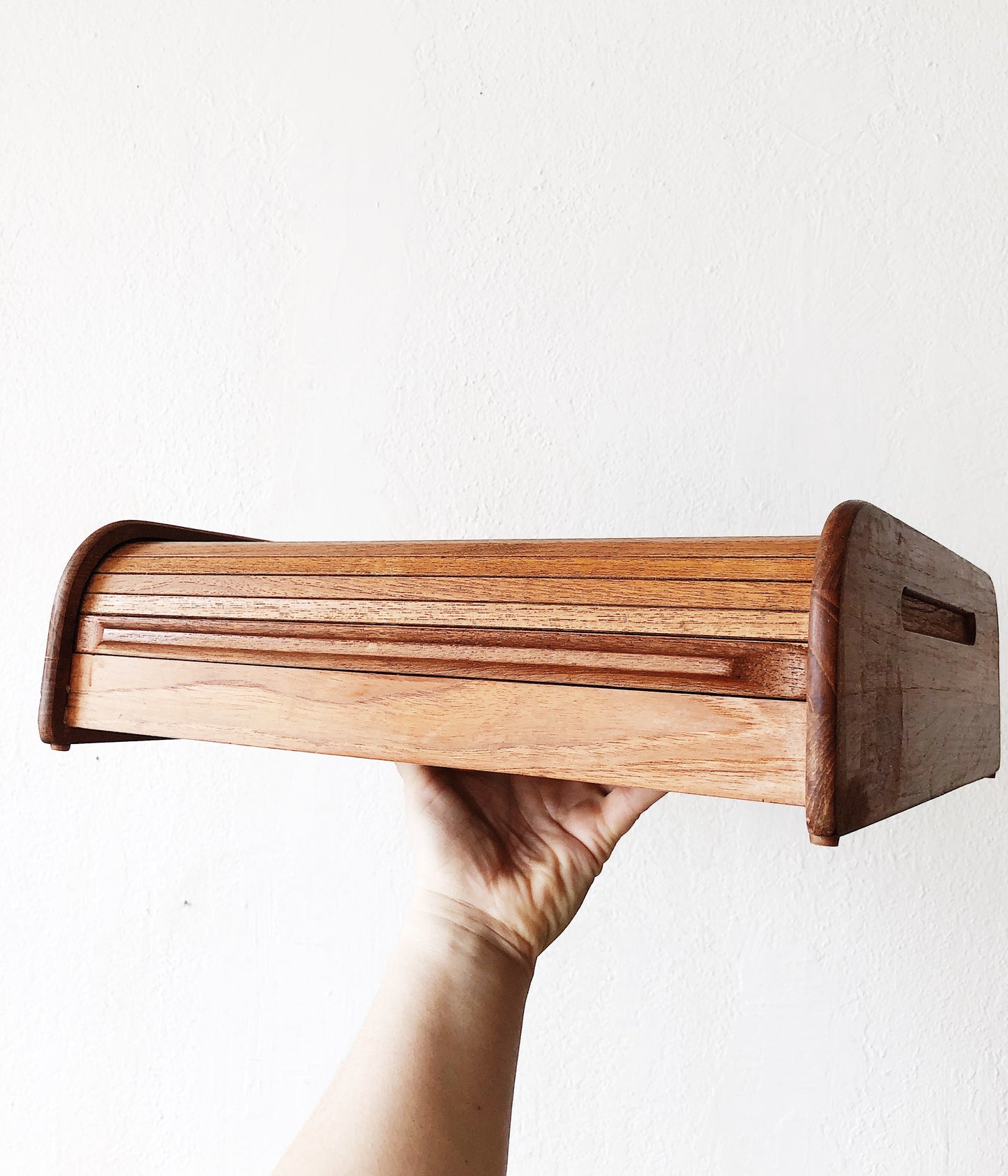 Vintage Teak Flat Storage