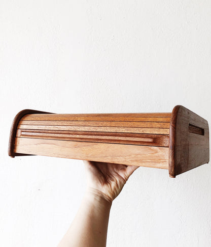 Vintage Teak Flat Storage