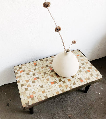 Vintage Mosaic Tile Table