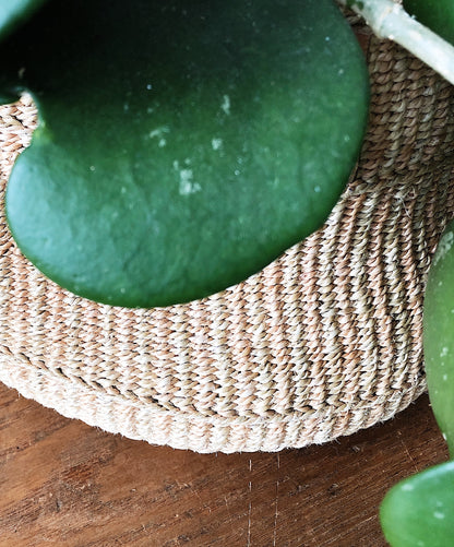 Chunky Woven Jute Basket