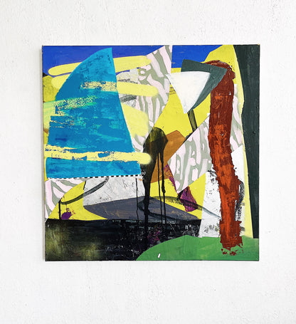 Original Abstract Mixed Media Painting