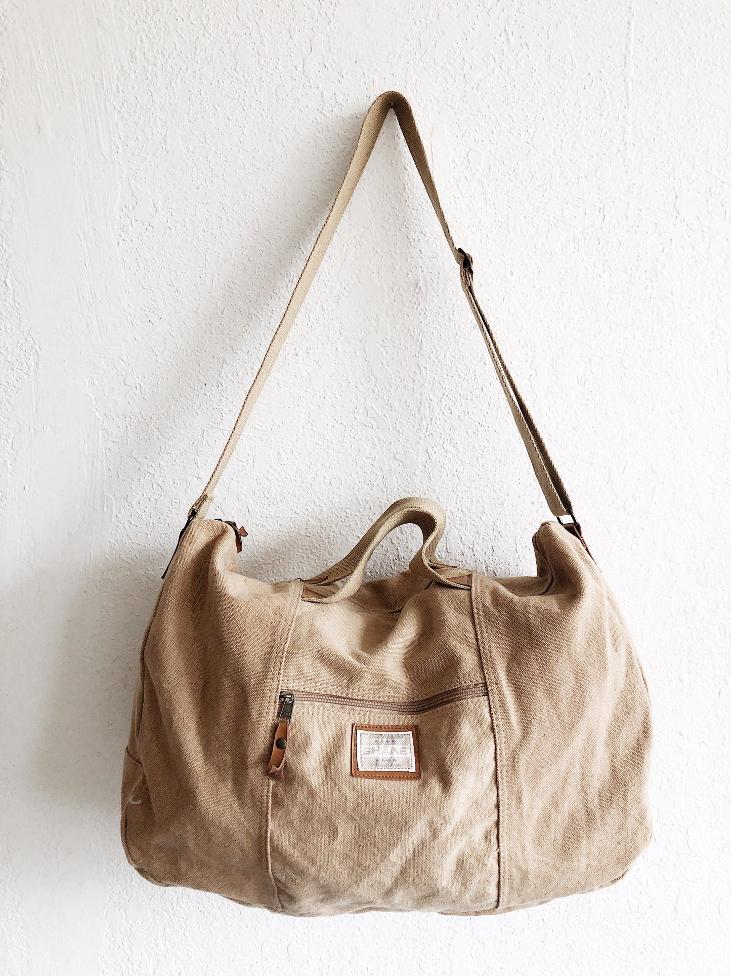 Vintage Deadstock Canvas Duffle and Overnight Bag